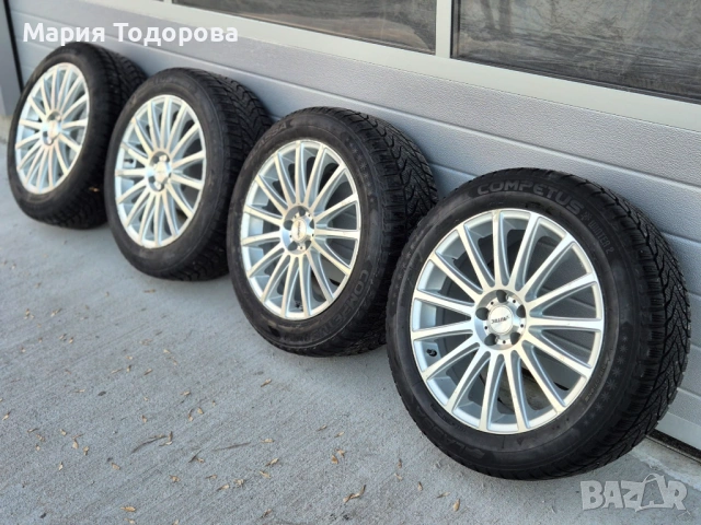 Оригинални джанти AUTEC със зимни гуми за Фолксваген/ VW 18'' цола, снимка 2 - Гуми и джанти - 53256669