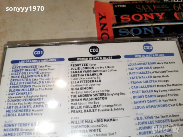 JAZZ & BLUES 3CD-ВНОС FRANCE-3БР ЗА 45ЛВ КОЛЕДНО 1912251004, снимка 11 - CD дискове - 52845162