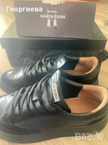 Обувки -естествена кожа и велур