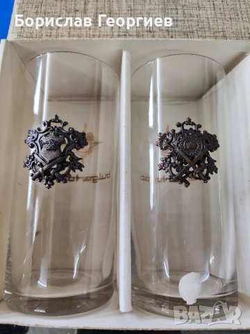 Две чаши bohemia bulgartabac нови, снимка 2 - Антикварни и старинни предмети - 43880902