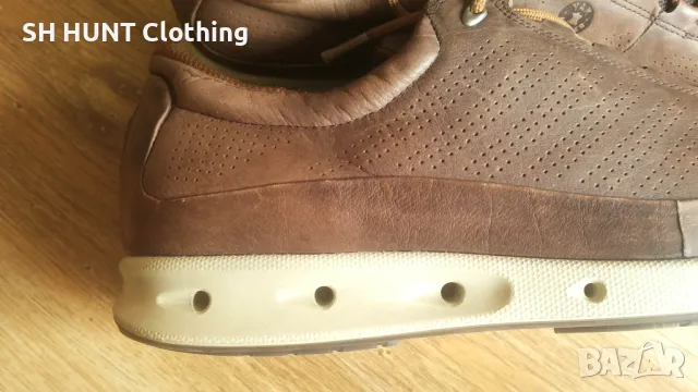 ECCO GORE-TEX YAK LEATHER Shoes размер EUR 44 естествена кожа водонепромокаеми - 1103, снимка 4 - Спортни обувки - 49993636