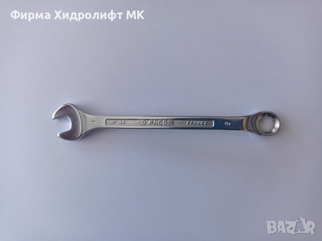 FACOM 41.9 Ключ звезгогаечен комбиниран 9мм., снимка 3 - Ключове - 34353168