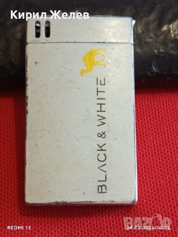 Метална запалка Camel 🐫 Black White за КОЛЕКЦИЯ ДЕКОРАЦИЯ 40340