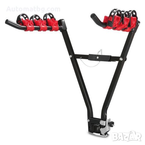 Багажник за велосипед Automat, Троен, Черен