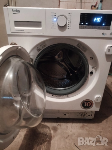 Пералня със сушилня Beko за вграждане сменени лагери, снимка 2 - Перални - 52580662