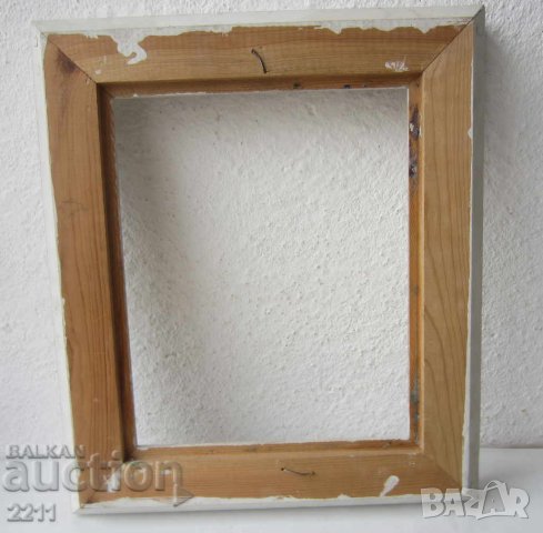  Стара дървена рамка за картина. 37 х 32 см, снимка 5 - Декорация за дома - 28870351