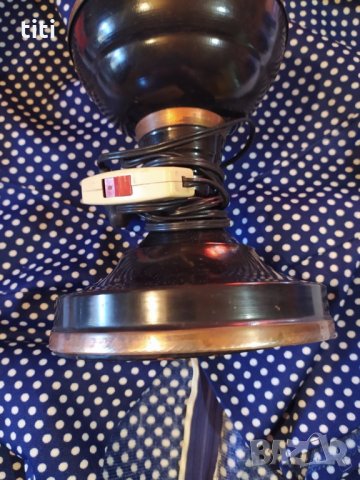 Електрическа лампа с форма на газена, снимка 2 - Настолни лампи - 34759290