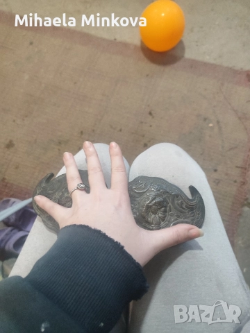 сребърни пафти, снимка 3 - Антикварни и старинни предмети - 52874982