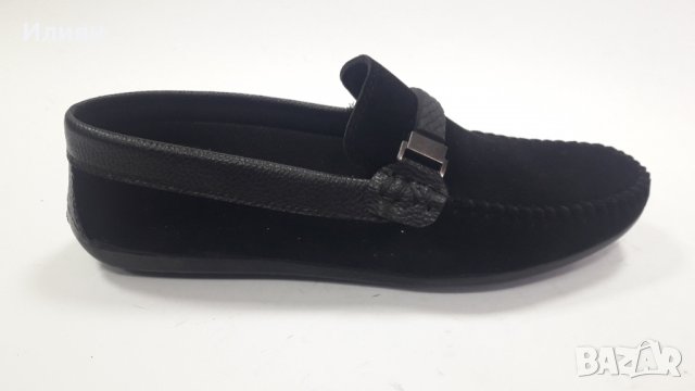 Мъжки мокасини модел 111255 черни,кафяви и сини, снимка 5 - Официални обувки - 32312670