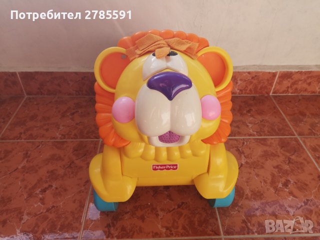 Лъвчето на Fisher price проходилка, снимка 2 - Други - 38091553