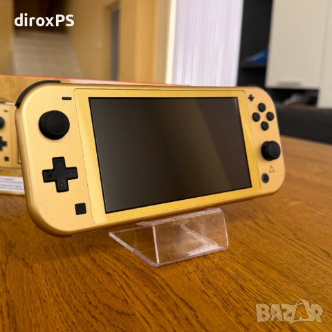 Nintendo Switch Lite – Hyrule Edition | Пълен комплект | Гаранция!, снимка 4 - Nintendo конзоли - 52728278