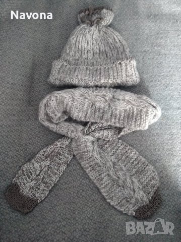 Шал шапка , снимка 1 - Шапки, шалове и ръкавици - 44042583