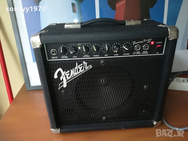 fender frontman reverb amplifier-внос germany-34х30х18см, снимка 11 - Ресийвъри, усилватели, смесителни пултове - 28337554