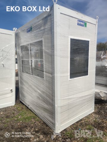 135см./210см. Охранителна кабина/Кабина за охрана/Панелен павилион/Търговска будка/Сандвич панел, снимка 7 - Друго търговско оборудване - 28229289
