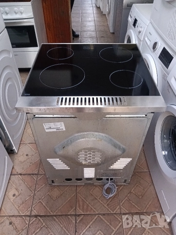 Иноксова свободно стояща печка с керамичен плот Gram с две години гаранция!, снимка 2 - Печки, фурни - 52822374