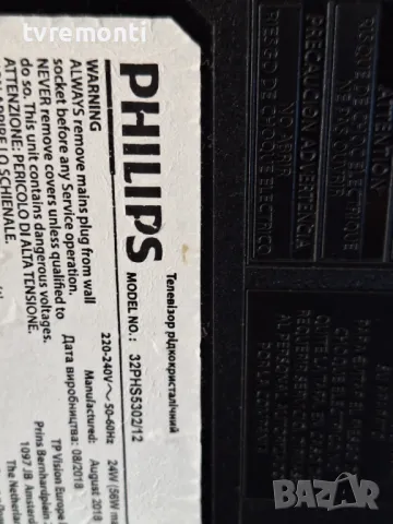 Основна платка ,715G8198-M01-B00-004T от тв.PHILIPS-32PHS5302/12 32inc DISPLAY TPT315B5-AN09.S REV.S, снимка 9 - Части и Платки - 47671929