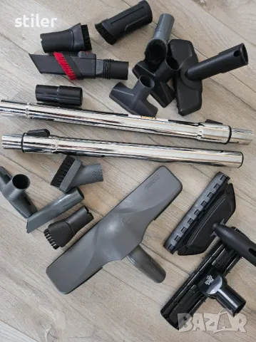 Телескопична тръба и четки за прахосмукачки и парочистачки