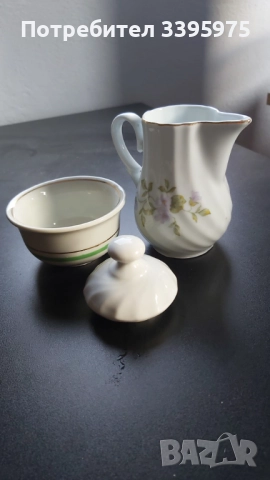 Винтажный болгарский фарфор 60-х гг. | ”Porzellan - Made in Bulgaria”, снимка 5 - Сервизи - 51658034
