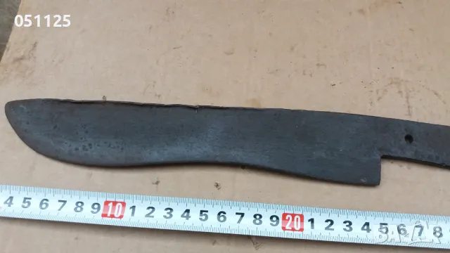 масивен кован възрожденски нож, каракулак , снимка 5 - Антикварни и старинни предмети - 49674814