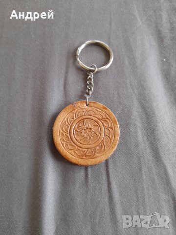 Стар кожен ключодържател, снимка 3 - Антикварни и старинни предмети - 32473598