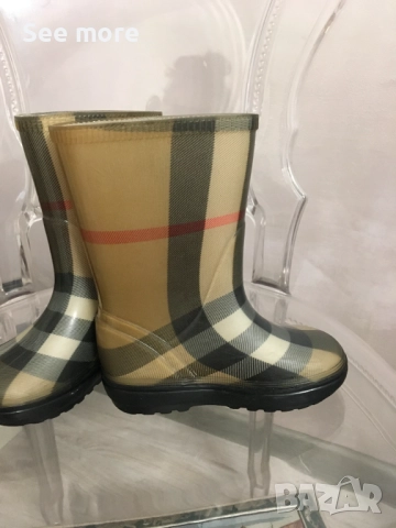 BURBERRY детски ботушки 23/24, снимка 5 - Детски боти и ботуши - 52717855