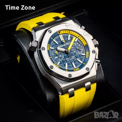 Audemars Piguet Royal Oak Offshore Diver Chronograph 42mm Steel Blue Dial Различни Варианти, снимка 14 - Мъжки - 52997320