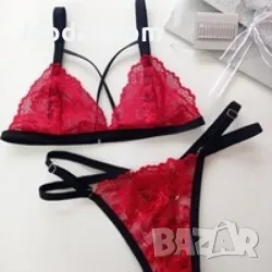 Луксозен дантелен комплект Aly, снимка 3 - Бельо - 48357794