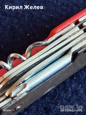 Мултифункционално джобно ножче тип Швейцарско много функции за лов риболов 26819, снимка 8 - Ножове - 49673849