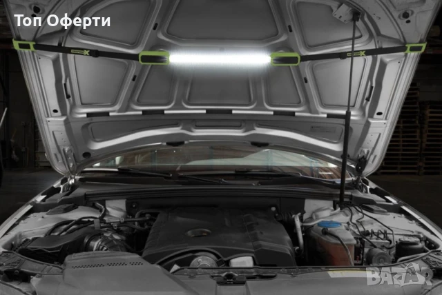 Регулируема акумулаторна работна Led лампа , снимка 2 - Лед осветление - 49910662