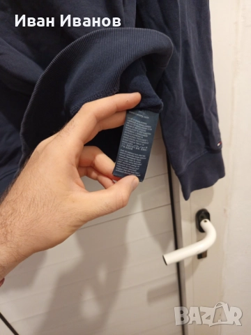 Оригинална фланелка Tommy Hilfiger, снимка 4 - Блузи - 51750299