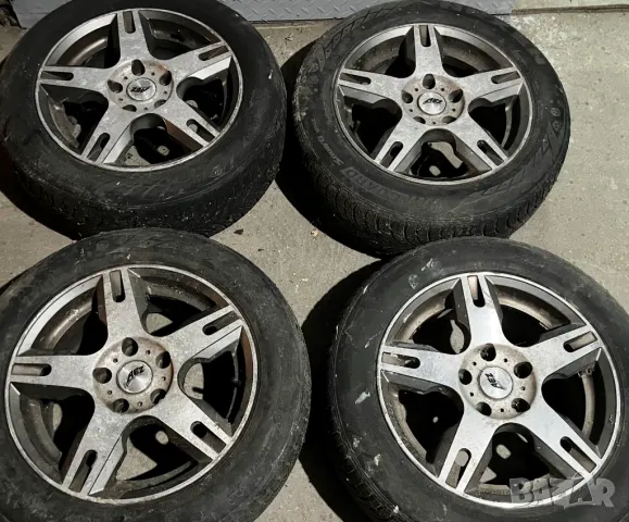  AEZ 16" 5х114,3мм 7J ЕТ40 4бр. оригинални немски алуминиеви джанти