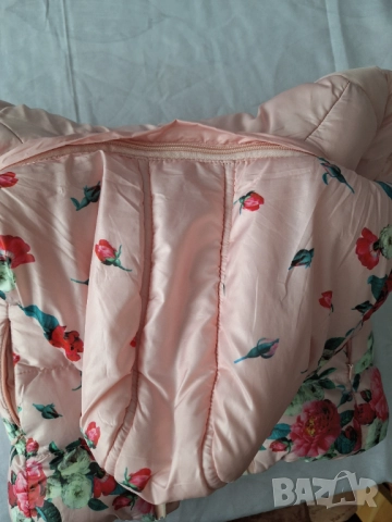 Зимно яке за бебе момиче. Размер 12-18м, снимка 4 - Бебешки якета и елеци - 52749944