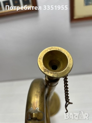 Старинен Тромпет, снимка 7 - Духови инструменти - 51716227