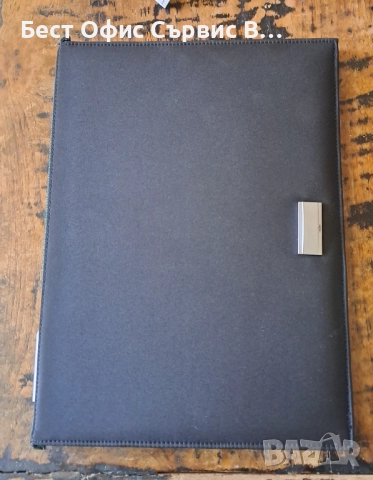 папка луксозна за документи без/с цип Марксман Marksman черен размер А4, снимка 5 - Ученически пособия, канцеларски материали - 52317671