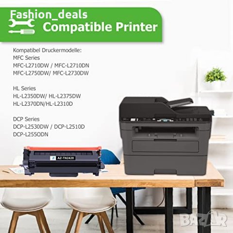 Нов Комплект 2 броя тонер касети мастило за офис принтер Brother, снимка 2 - Други - 40775880