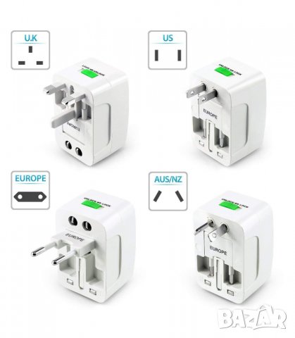 Универсален преходник за контакт - код 1989, снимка 5 - Други - 26900251