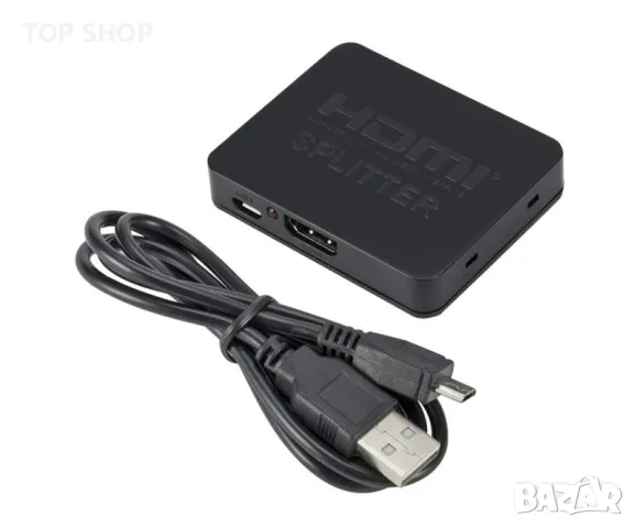 Активен сплитер NEXT, 4K HDMI, Splitter, 1 вход и 2 изхода, снимка 6 - Кабели и адаптери - 48773285