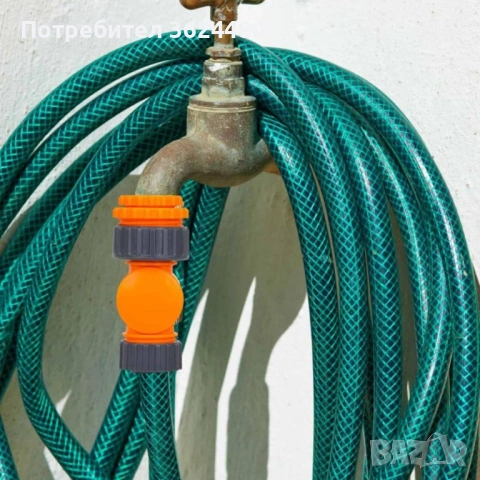 Адаптер за градински маркуч 4535, снимка 5 - Напояване - 53370194