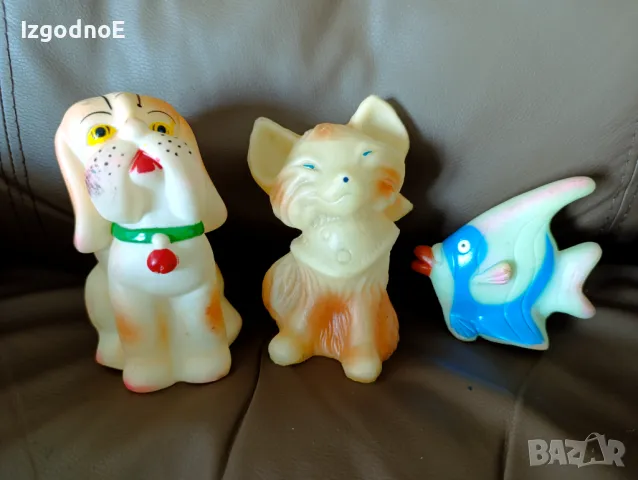 Ретро гумени играчки от соца, винтидж играчки , снимка 2 - Колекции - 49354504