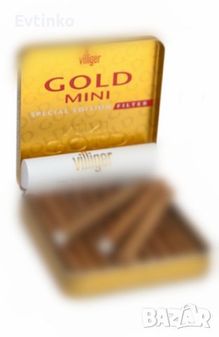 Метални табакери от пурети Villiger mini и Meharis , снимка 2 - Табакери - 43356570