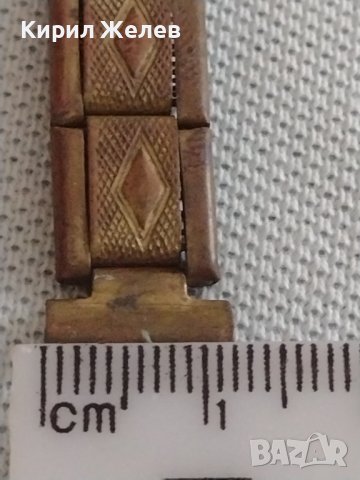 Стара метална верижка за дамски часовник 42603, снимка 5 - Каишки за часовници - 43894580