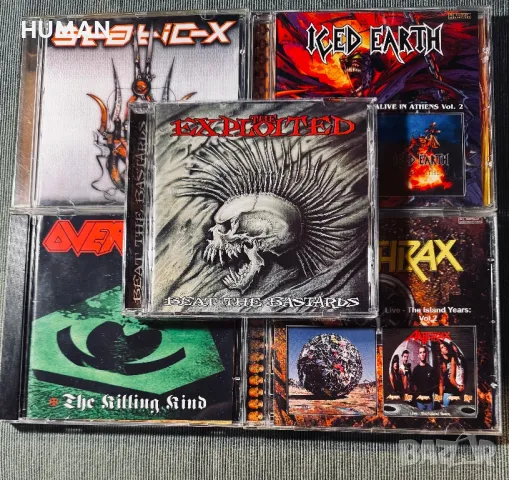 Static-X - Overkill - Iced Earth -Exploited 