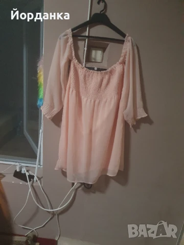 Здравейте, продавам дамска рокля ,в праскова, снимка 2 - Рокли - 50867296