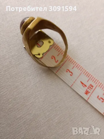 Македонски БРОНЗОВ ПРЪСТЕН, снимка 3 - Бижутерийни комплекти - 48071565