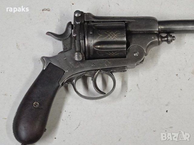 Револвер дълга цев Гасер 1880 Монтенегро, карабина пистолет

, снимка 3 - Антикварни и старинни предмети - 43429412