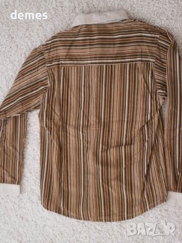 Детска риза с дълъг ръкав за 6-7 годишно дете, кадифе, нова, снимка 7 - Детски ризи - 39726126