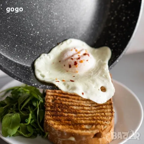 Тиган с капак Goldman Premium, Кован алуминий, Мраморно покр.