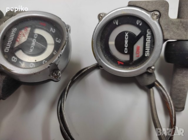 Продавам колела внос от Германия  комплект команди SHIMANO SB-C051 3 X 8, снимка 4 - Части за велосипеди - 38551210