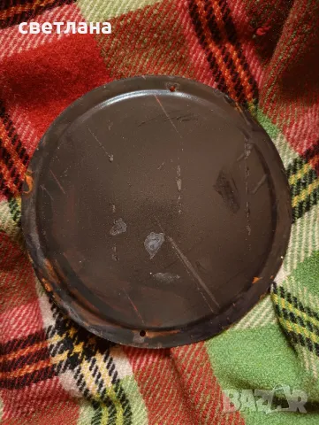 Стара емайлирана табела от соца , снимка 2 - Антикварни и старинни предмети - 48530599