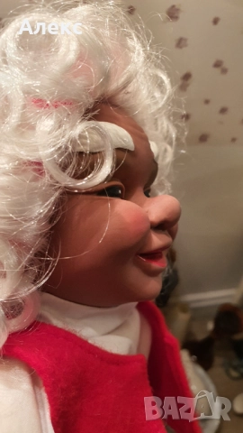 Bebe Paul Bonner, Норвегия–Баба Коледа, 73см–1970г!, снимка 3 - Декорация за дома - 52311471